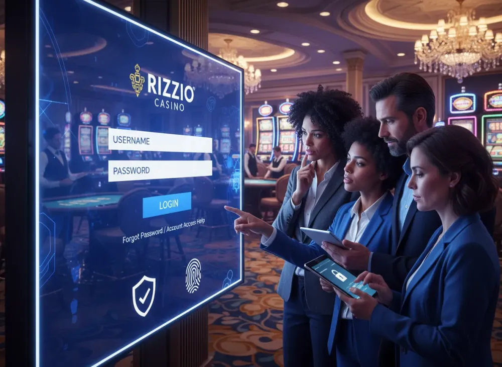Rizzio casino login help for account access and security