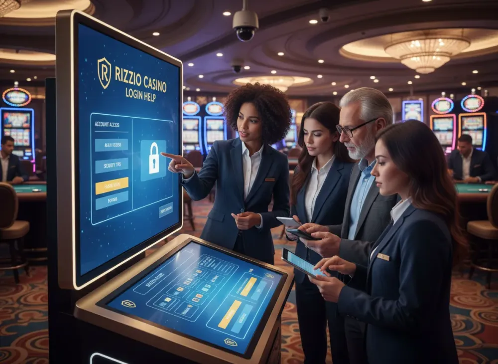 Rizzio casino login help for account access and security